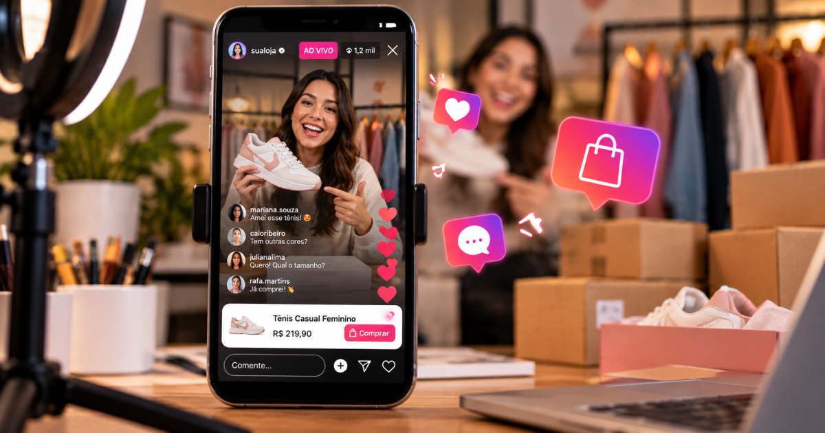 Anúncios em Lives no Instagram